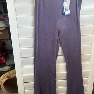Adidas Purple Velour Pants